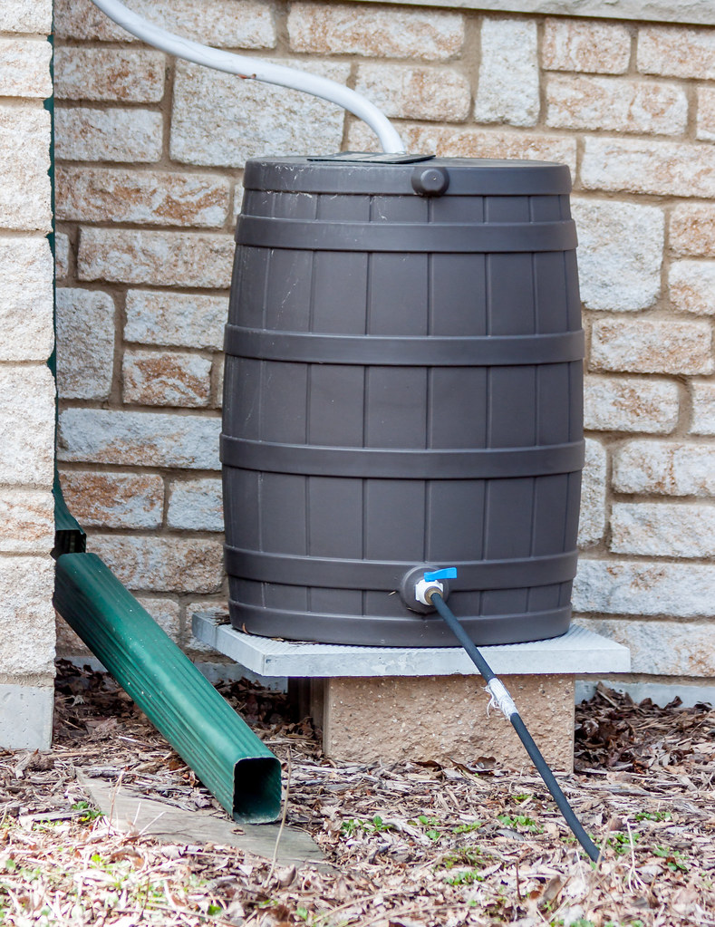 Rain Barrel by aqua mech licensed under CC By 20.
